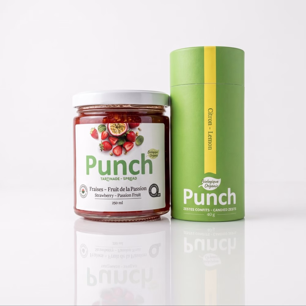 Rehausseur de Pouding Chia : Fraise-Passion & Citron